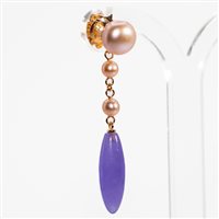 Pendientes Mimi Mujer in Oro rosa Perla O253R3L - O253R3L